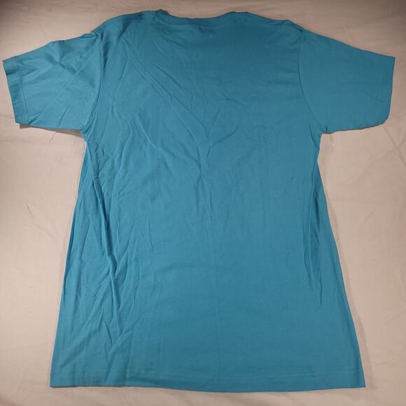 Siren Mermaid Tultex Graphic Crew Neck T Shirt Mens Size Medium M Blue - Picture 9 of 9